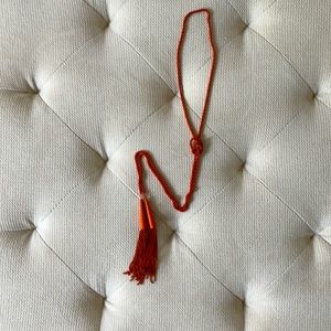 Kendra Scott Phara orange necklace